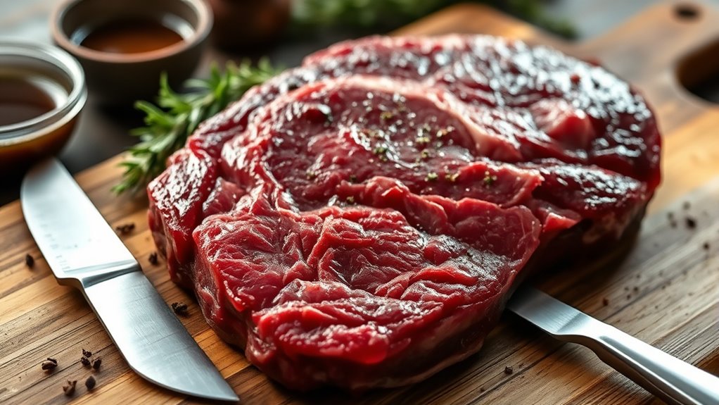 marinate sear rest braise