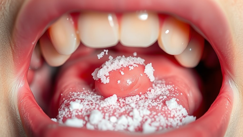 mouth ulcers immune attack