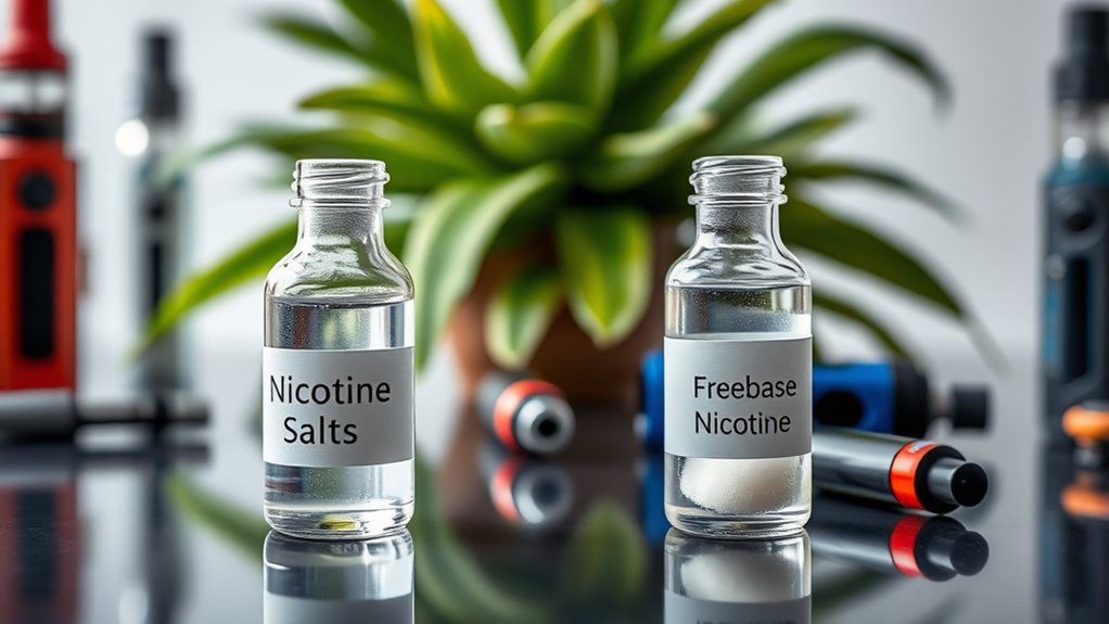 nicotine salts versus freebase