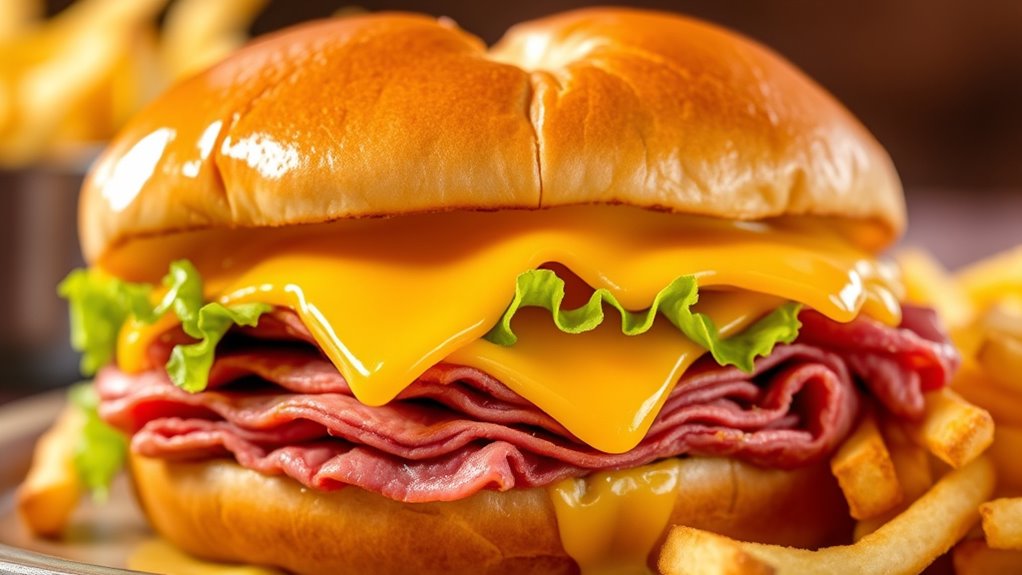 nutritional content of sandwich