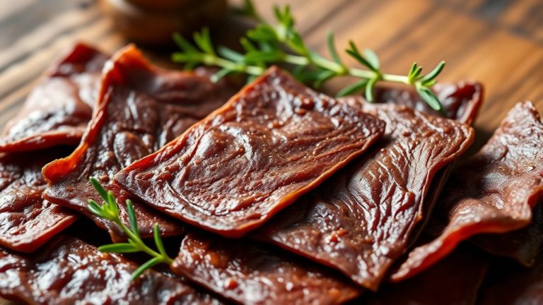 one ounce beef jerky size