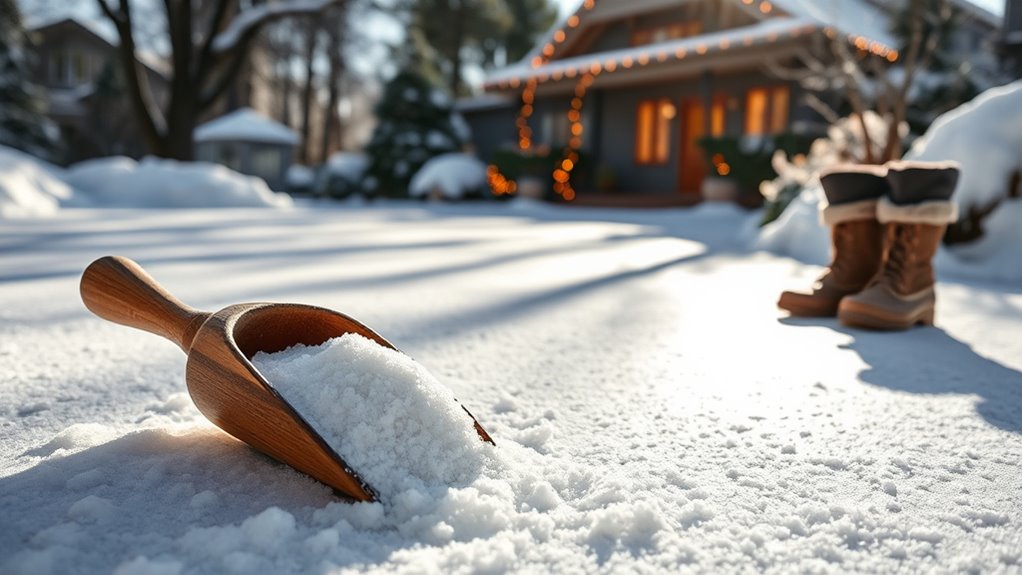 optimal driveway salting times