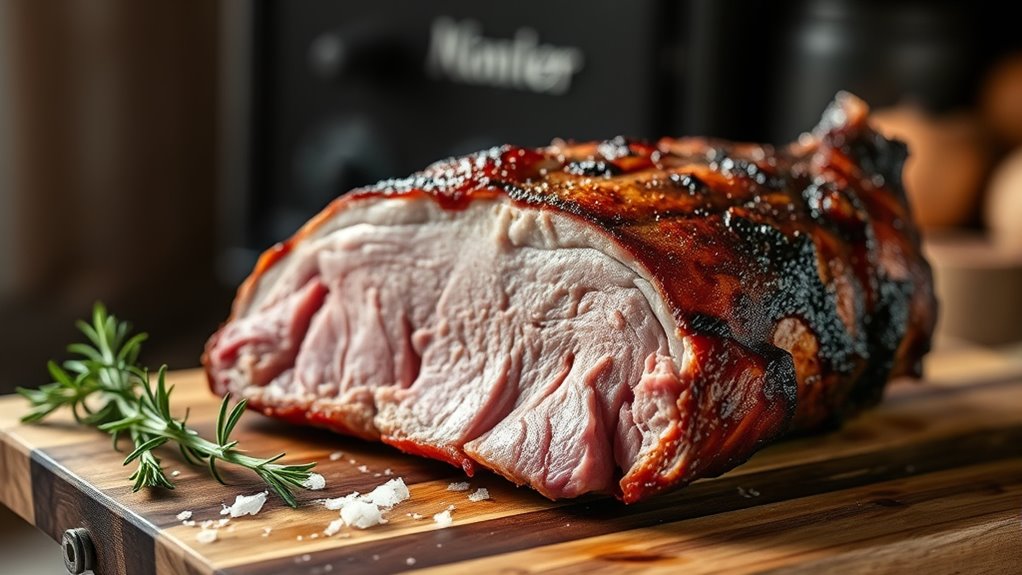 pork shoulder slow cooked