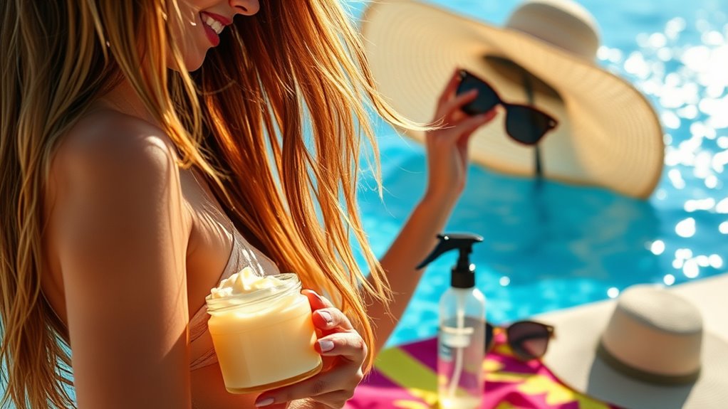 pre swim hair protection tips