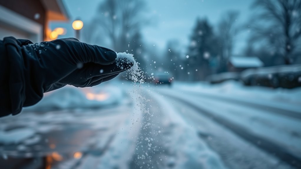 pre treat before snowfall