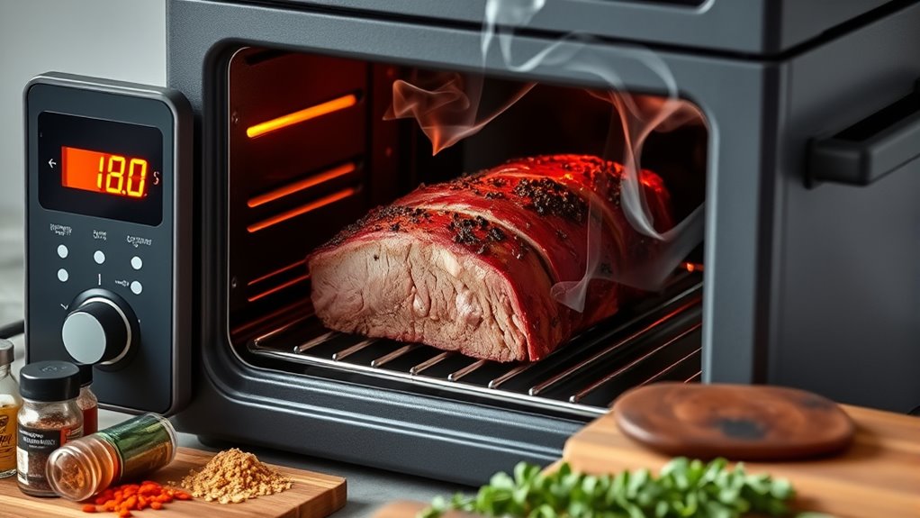 preheat monitor maintain temperature