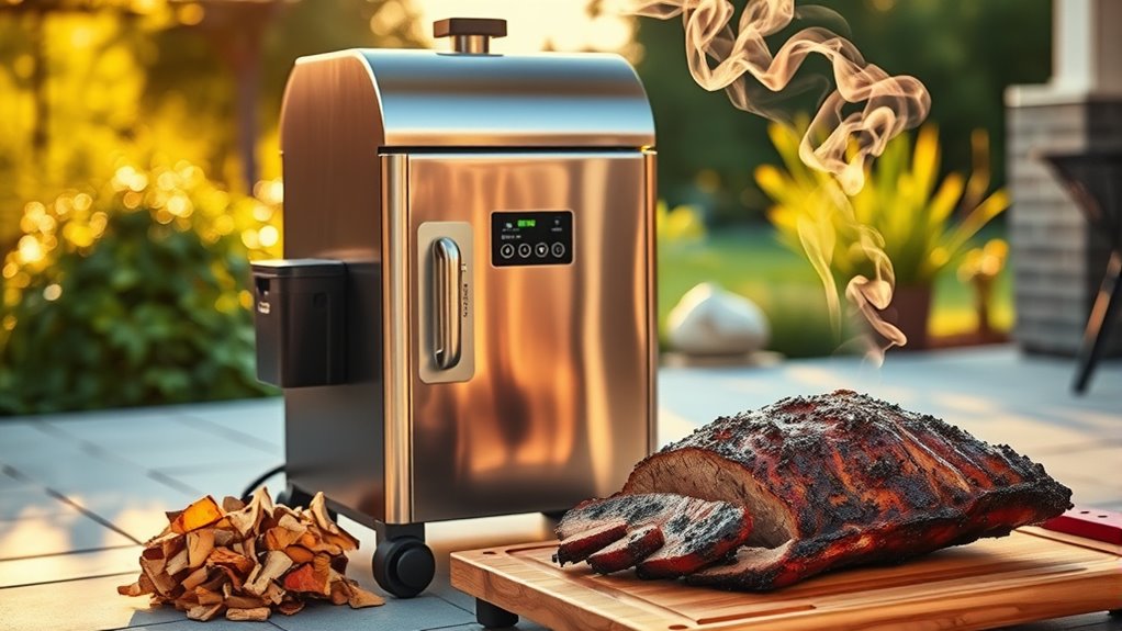 preheat water wood chips