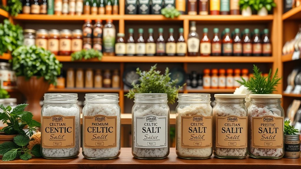 premium celtic salt selection
