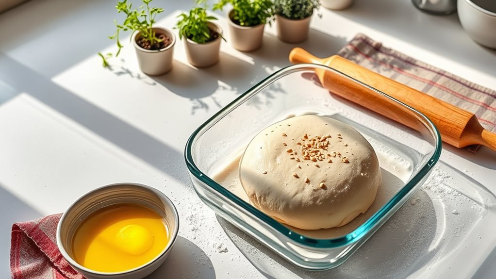 prepare shape rise bake