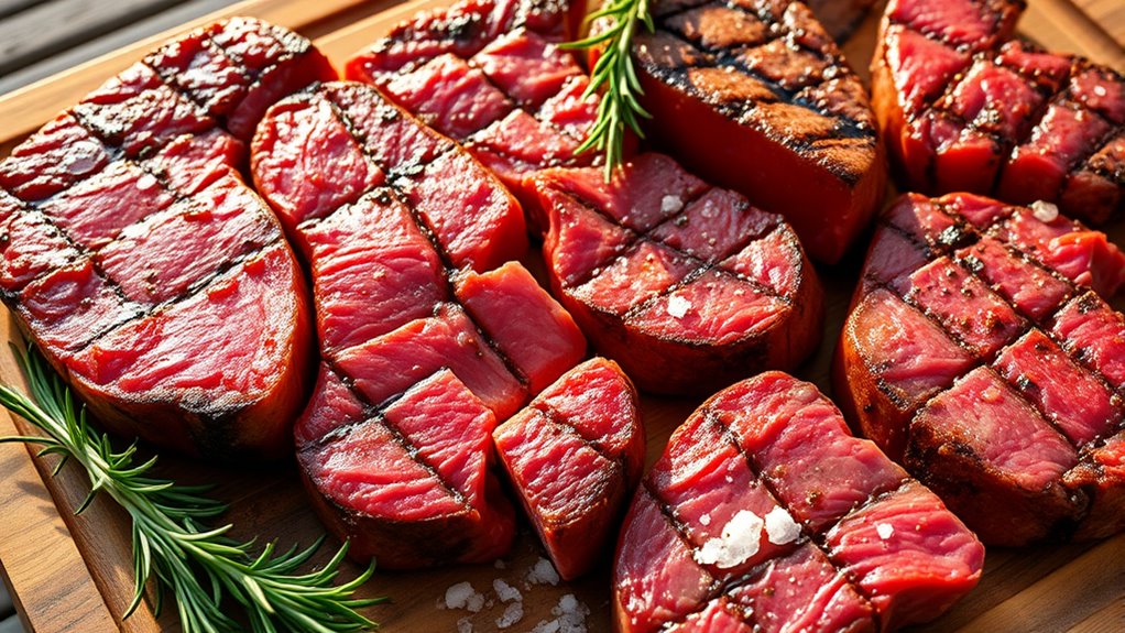 prime flavorful tender steaks