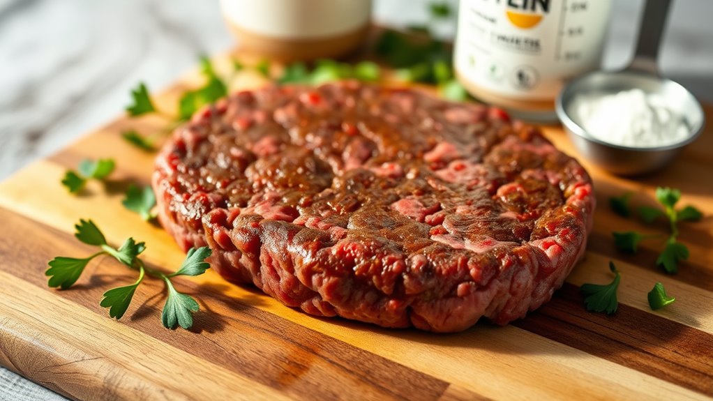 protein content varies with lean