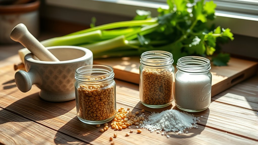 pure seed versus seasoned blend