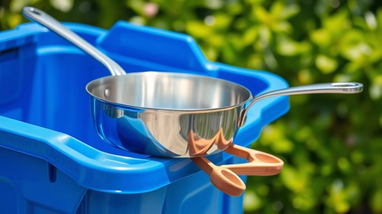 recycle pans properly