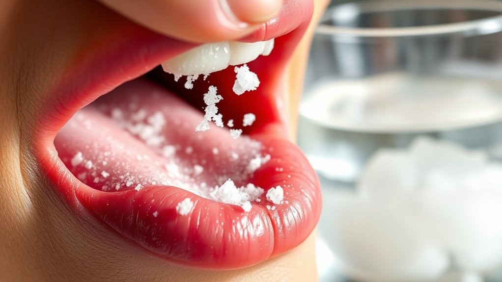 rinse frequently heal faster