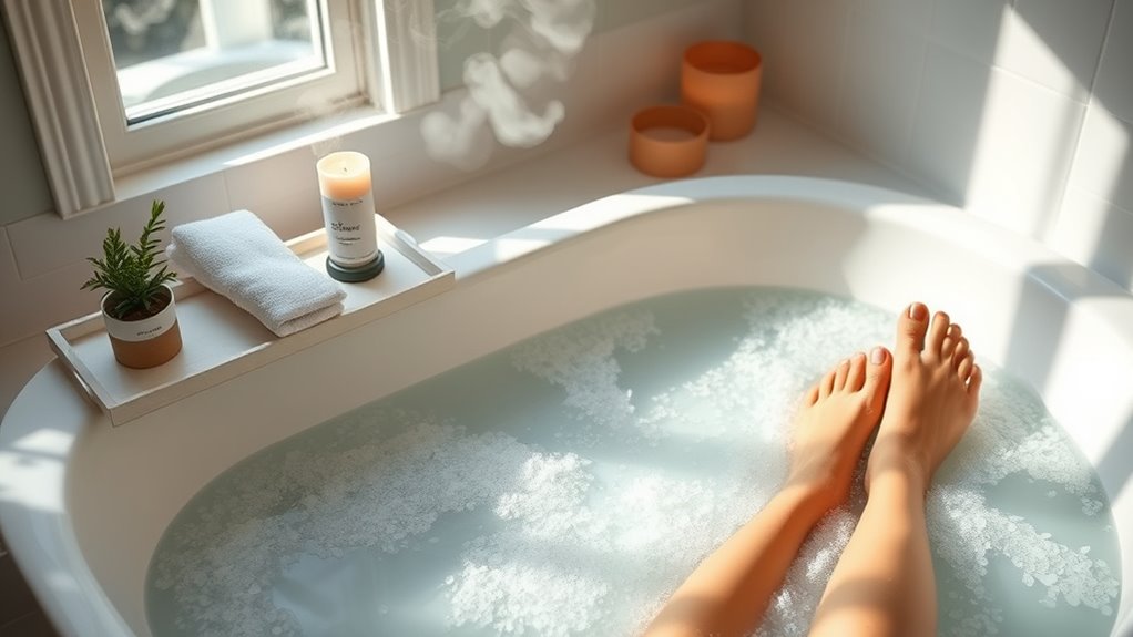 safe epsom salt soaking