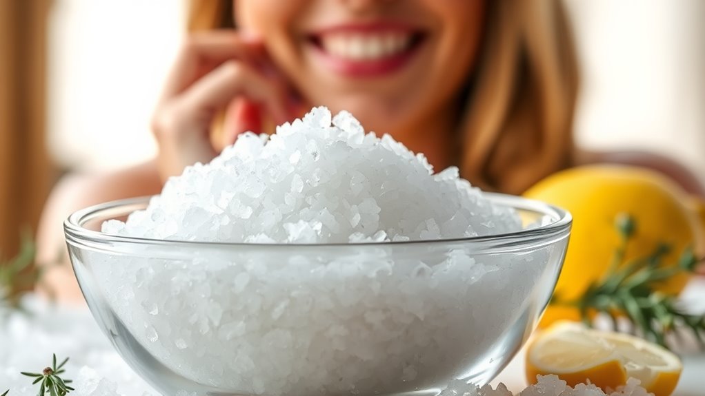 salt reduces pain and inflammation