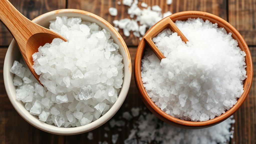 salt texture taste differences