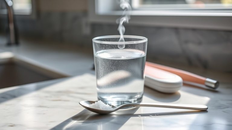 salt water alleviates toothache