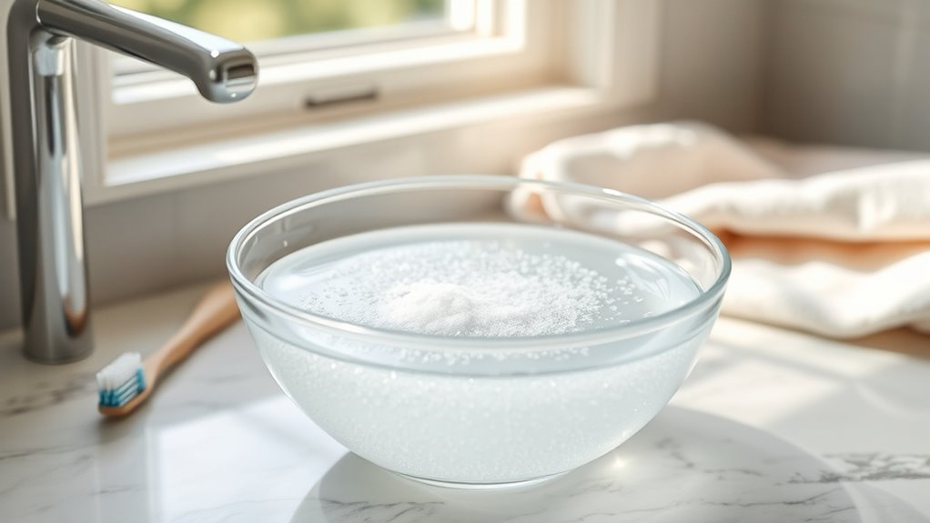 salt water promotes healing