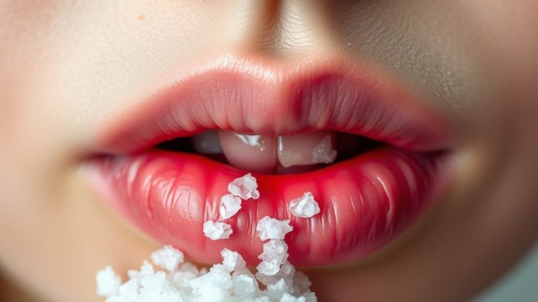 salt worsens canker sores