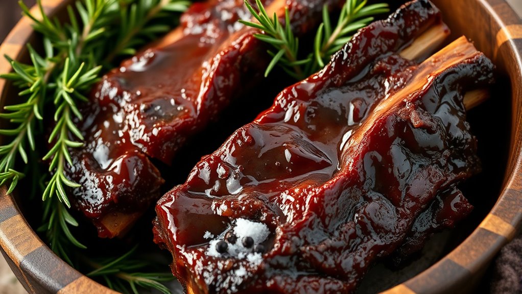 season ribs with spices