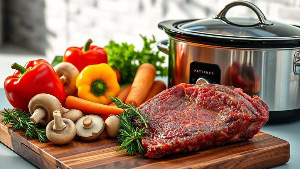 select dice marinate cook