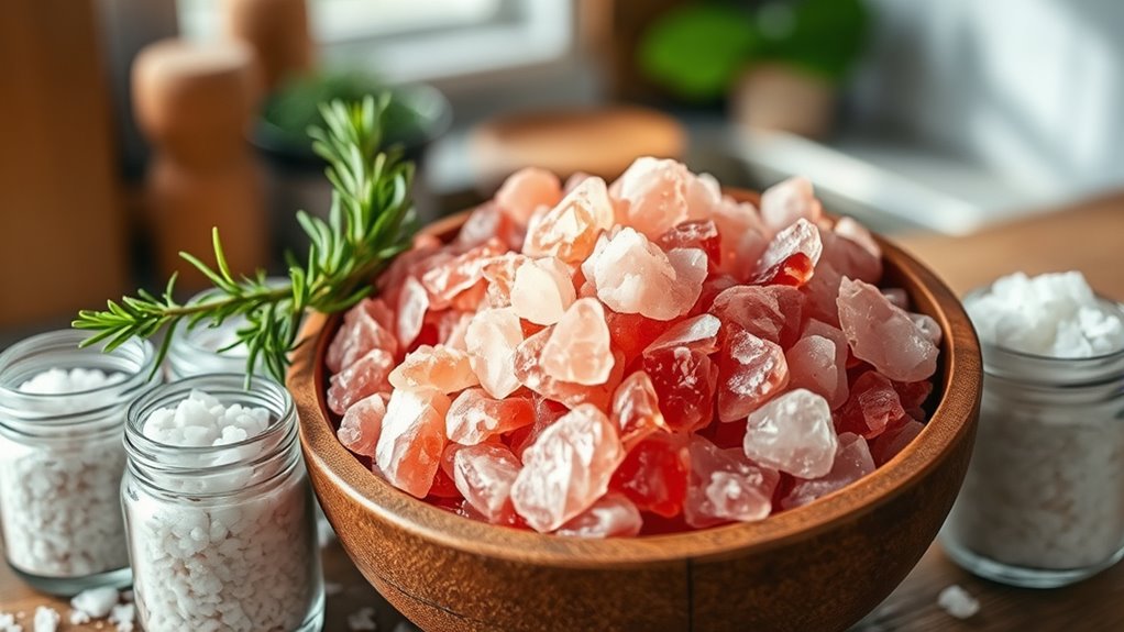 select pure mineral rich pink salt