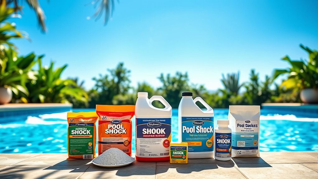 selecting appropriate salt pool shock