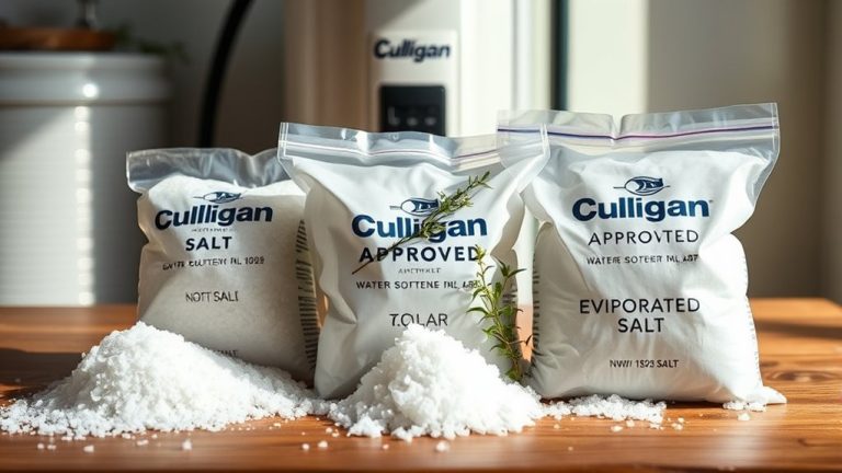 selecting proper water softener salt