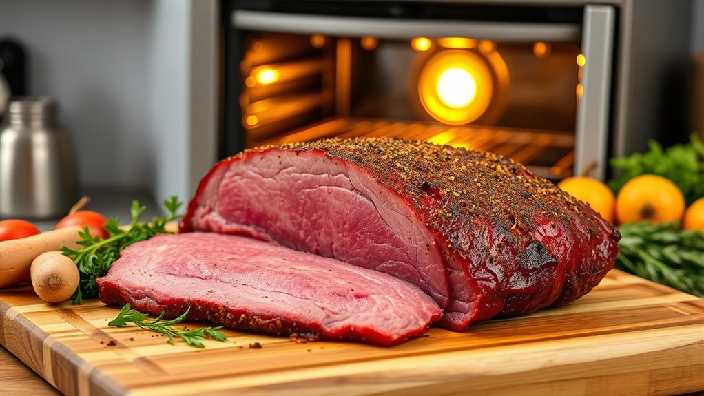 slow oven baked tender corned beef