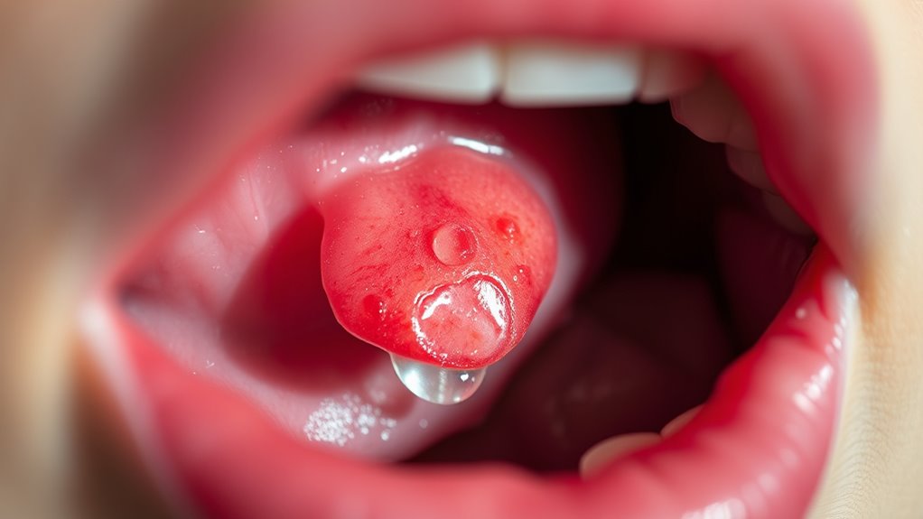 small painful mouth ulcers