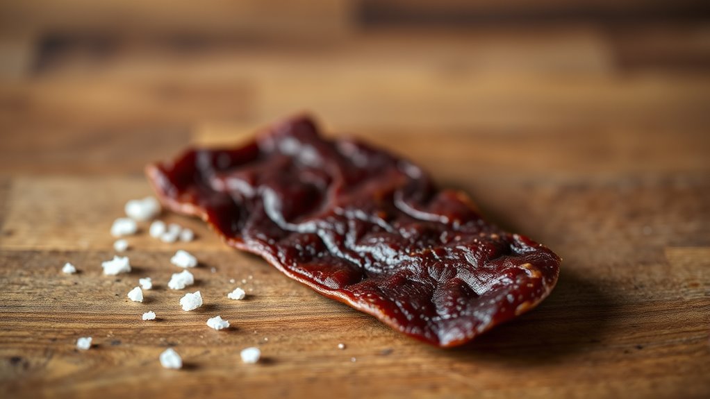 small portable jerky pieces