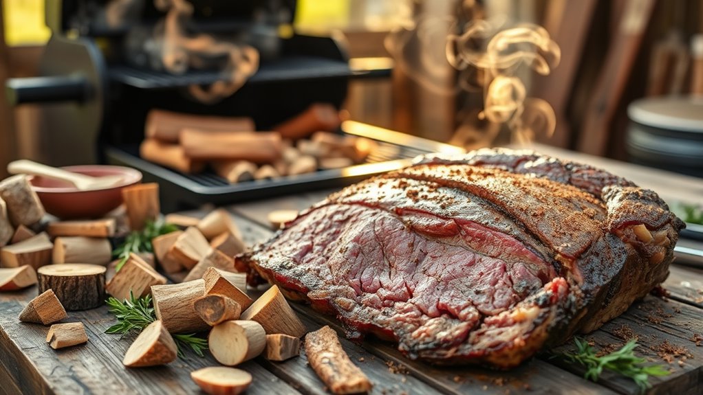 soak wood chunks properly