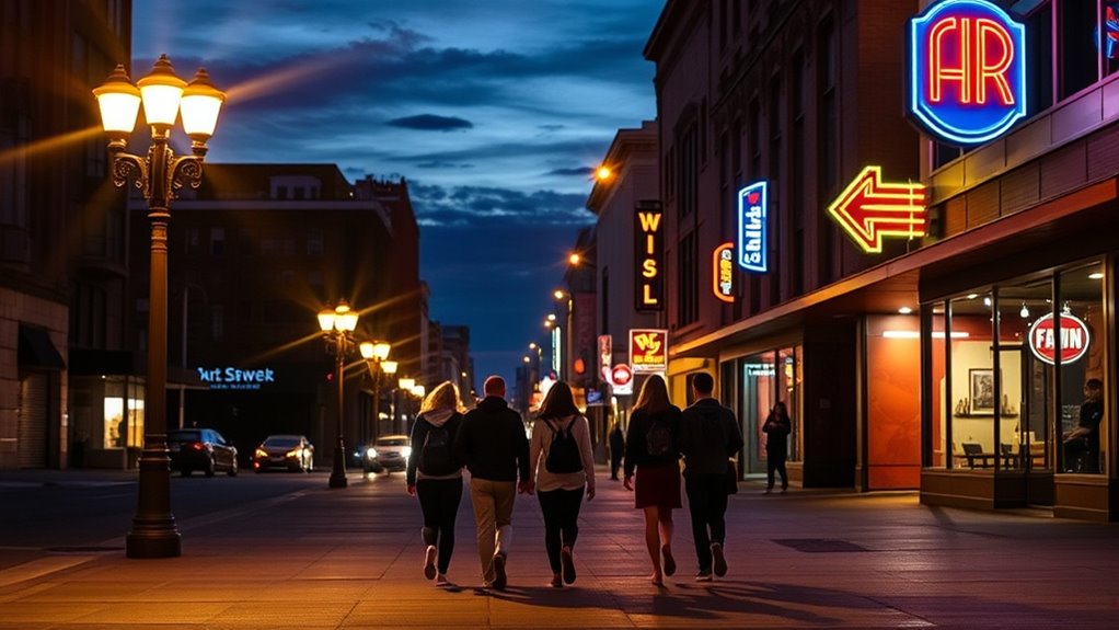 stick to well lit streets