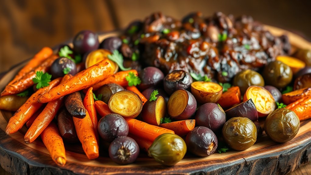 sweet smoky roasted vegetables