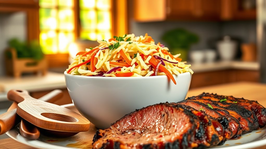 tangy crunchy cabbage slaw