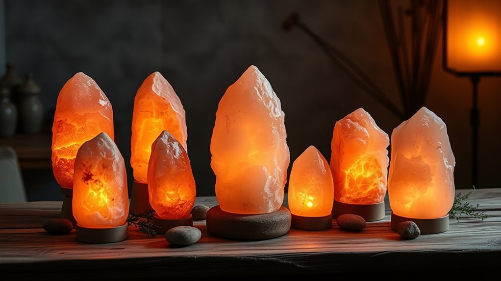 top himalayan pink salt lamps