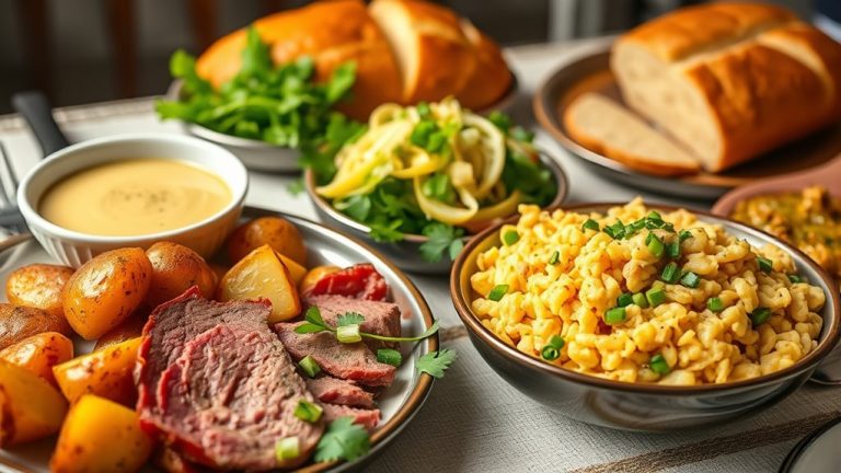 top side dishes for corned beef