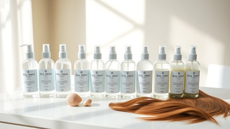 top straight hair sea sprays