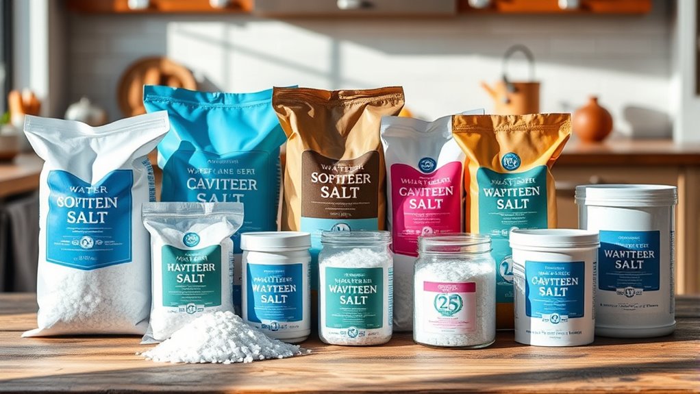 top water softener salts