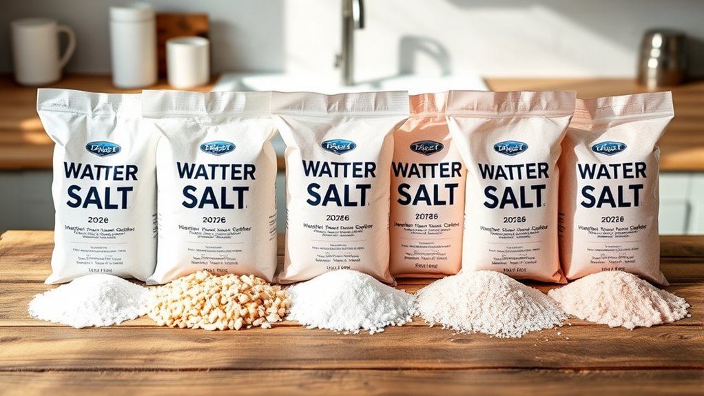 top water softener salts