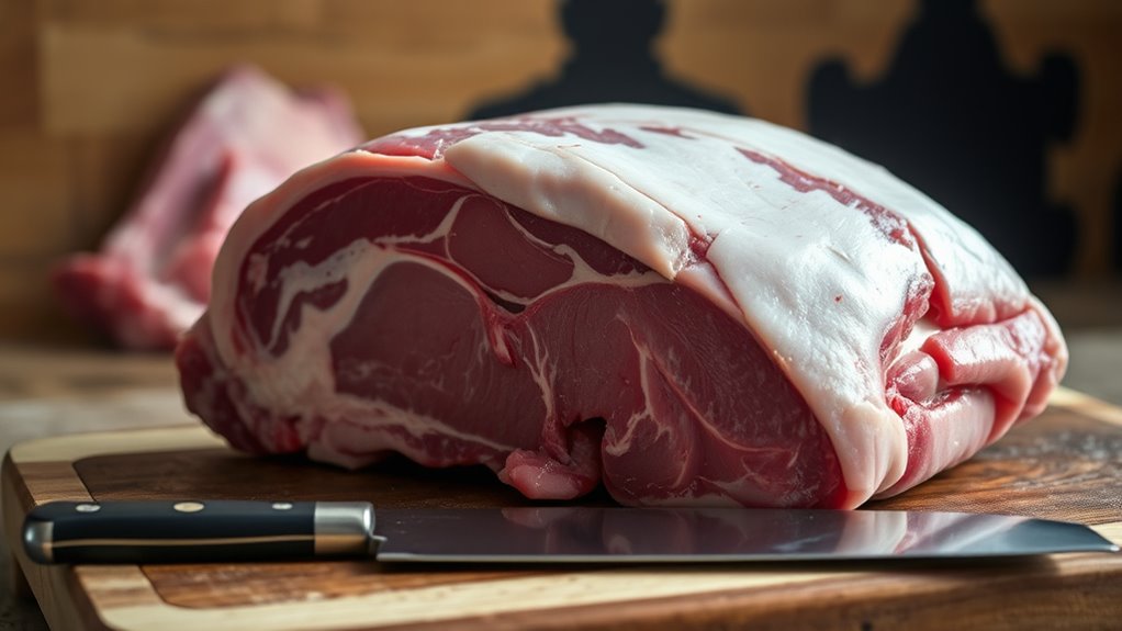 upper shoulder marbled meat