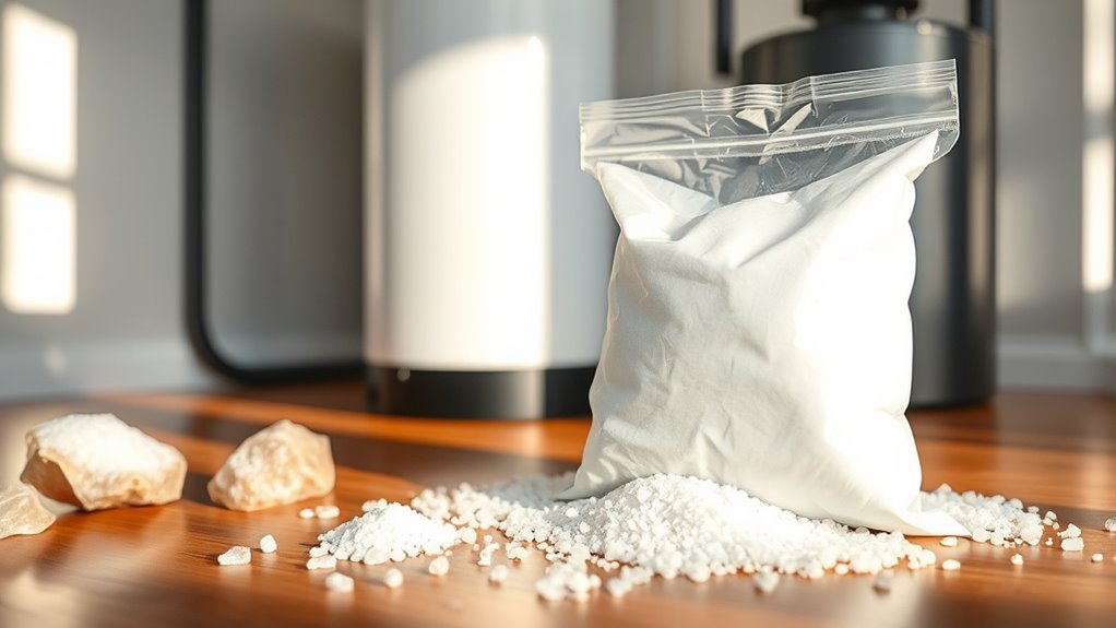 use manufacturer approved salts