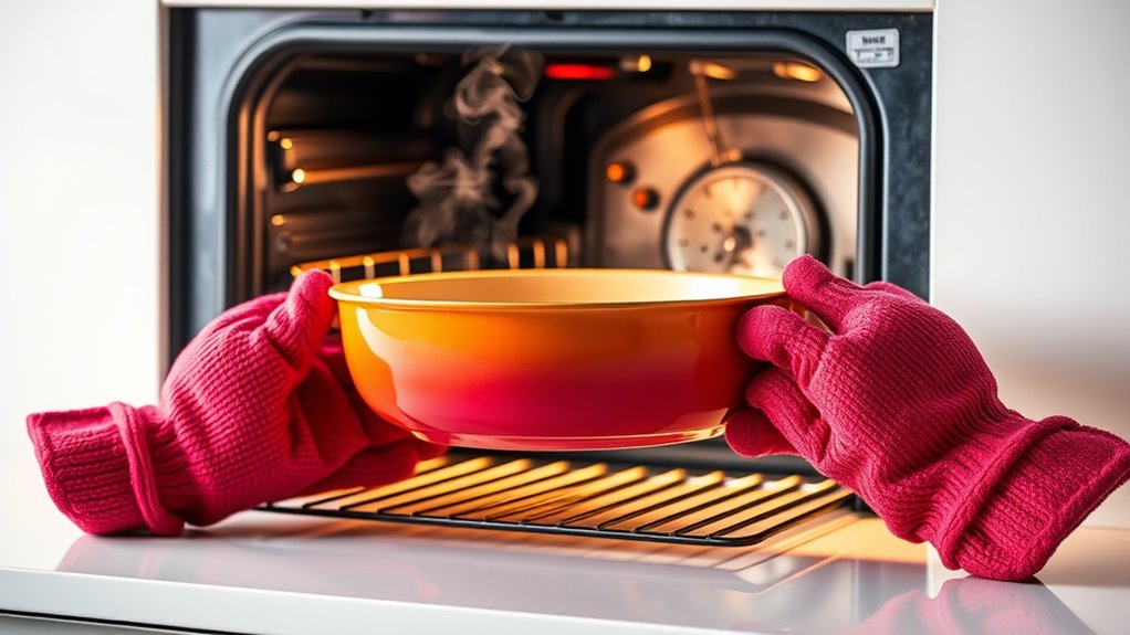 use oven safe ceramic pan