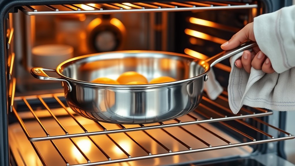 use oven safe cuisinart pan