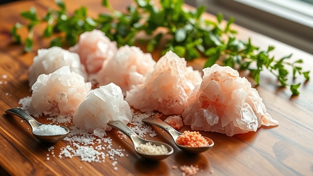 varied salt flavor profiles