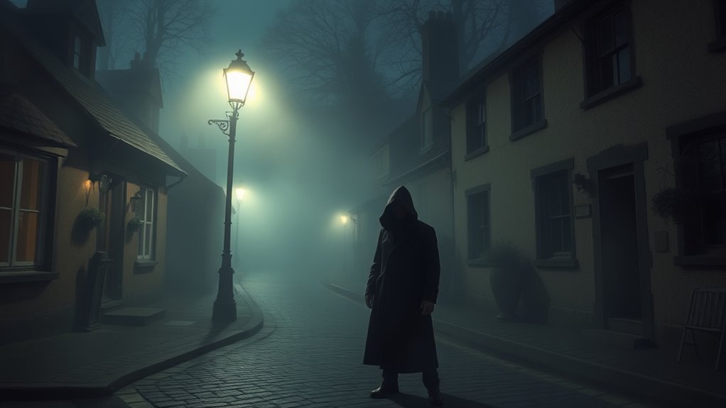 village landscape heightens suspense