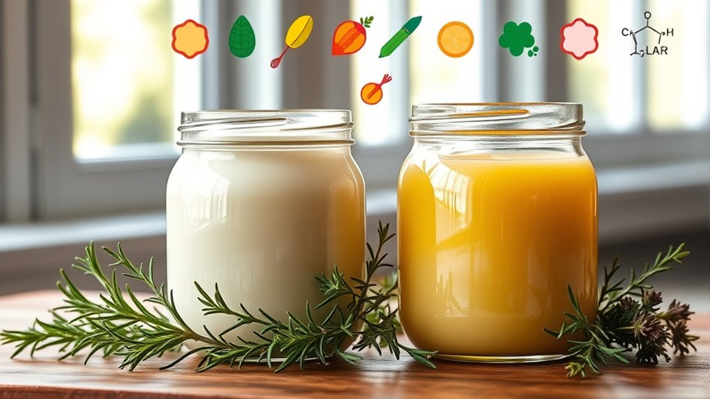 vitamins and fatty acids