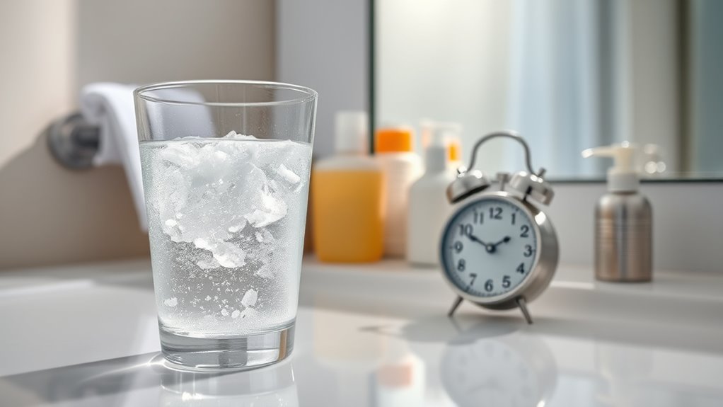 wait 24 hours before rinsing