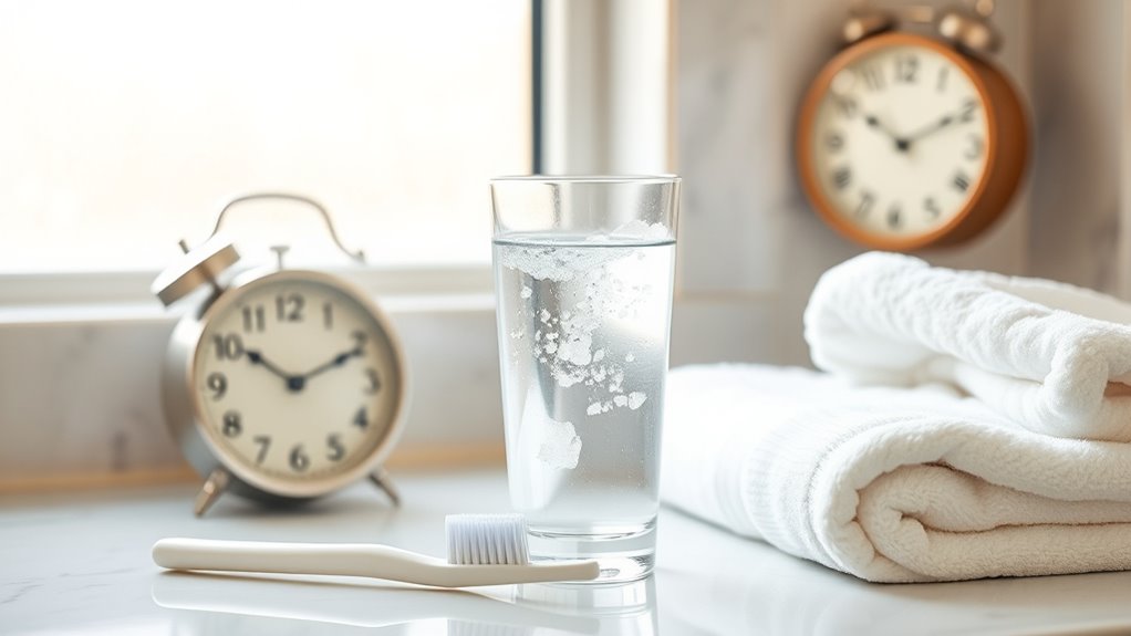 wait 24 hours before rinsing